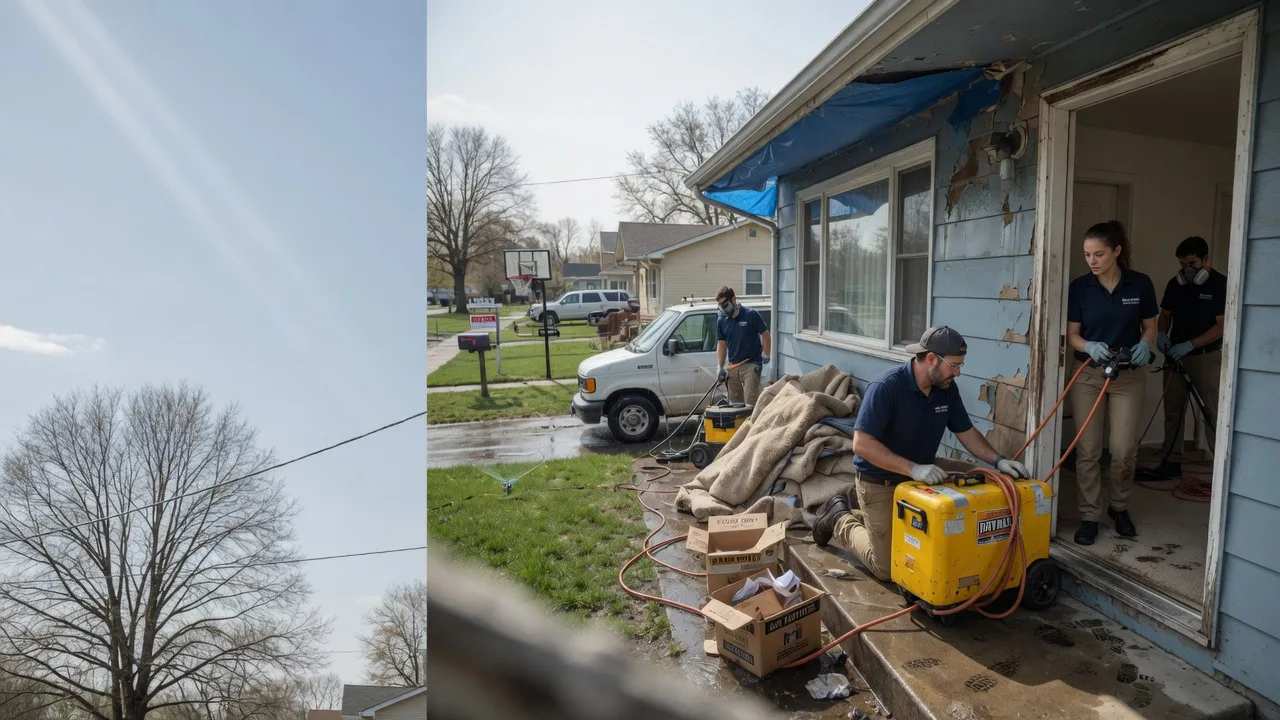 Basement Flood Cleanup in Irvington, NJ near me
